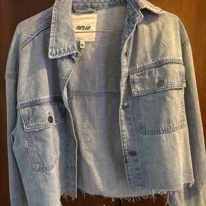 Aerie cropped Jean jacket